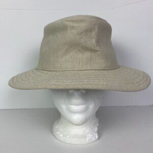 The Tilley Urban Hat Tilley Endurables Men's Large Hemp Cotton Beige Fedora